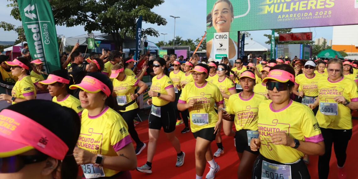 Aparecida abre inscrições para o 2º Circuito das Mulheres 2026 com 3 mil vagas gratuitas