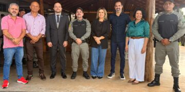 Segurança em Pauta: Pellozo e Simone Assis acompanham troca de comando do 27º BPM de Senador Canedo