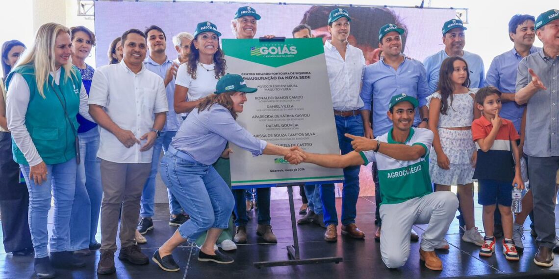 Caiado entrega nova sede de agrocolégio em Goianésia e destaca legado na educação profissional