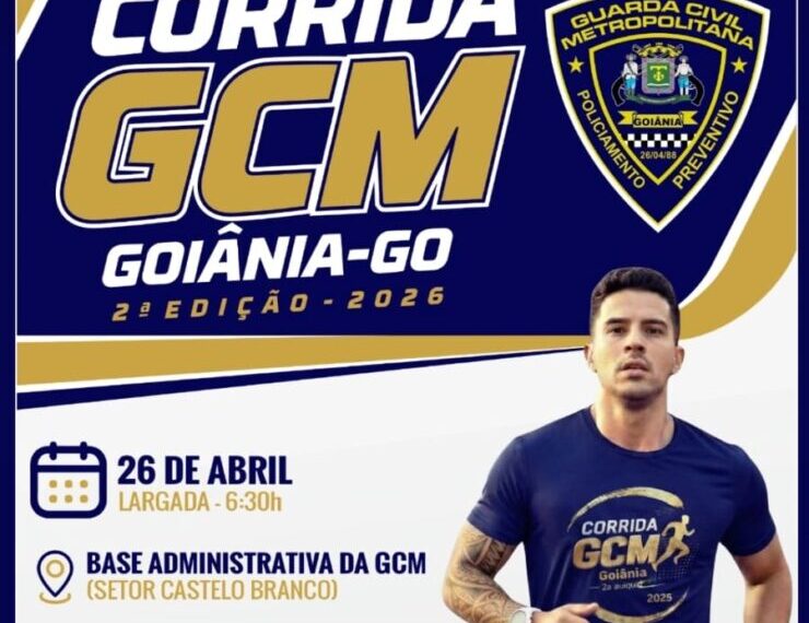 Guarda Civil Metropolitana abre inscrições para a 2ª Corrida GCM Goiânia
