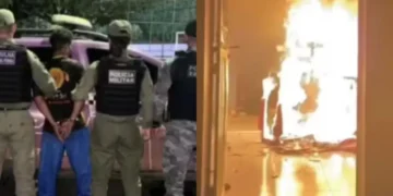 Homem é preso após agredir companheira e incendiar residência em São Raimundo Nonato