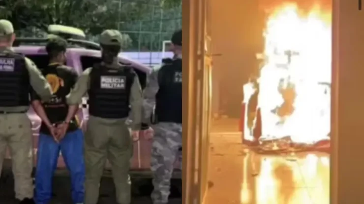 Homem é preso após agredir companheira e incendiar residência em São Raimundo Nonato