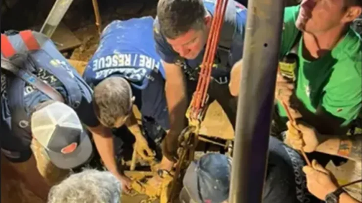 Homem desaparecido por 10 dias é encontrado com lama até os ombros na Flórida