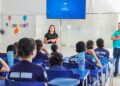 Guarda Mirim recebe aula sobre segurança alimentar em Senador Canedo