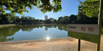 Amma alerta para riscos e proibição de nado em lagos de parques