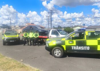 SMT de Senador Canedo apreende veículo com débitos superiores a R$ 50 mil