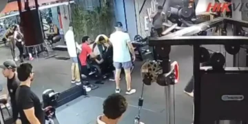 Acidente em academia de Brasília deixa jovem com fraturas graves nos joelhos