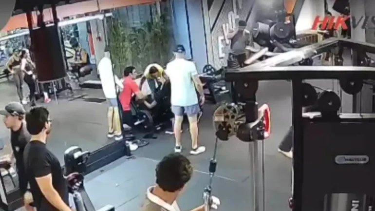 Acidente em academia de Brasília deixa jovem com fraturas graves nos joelhos